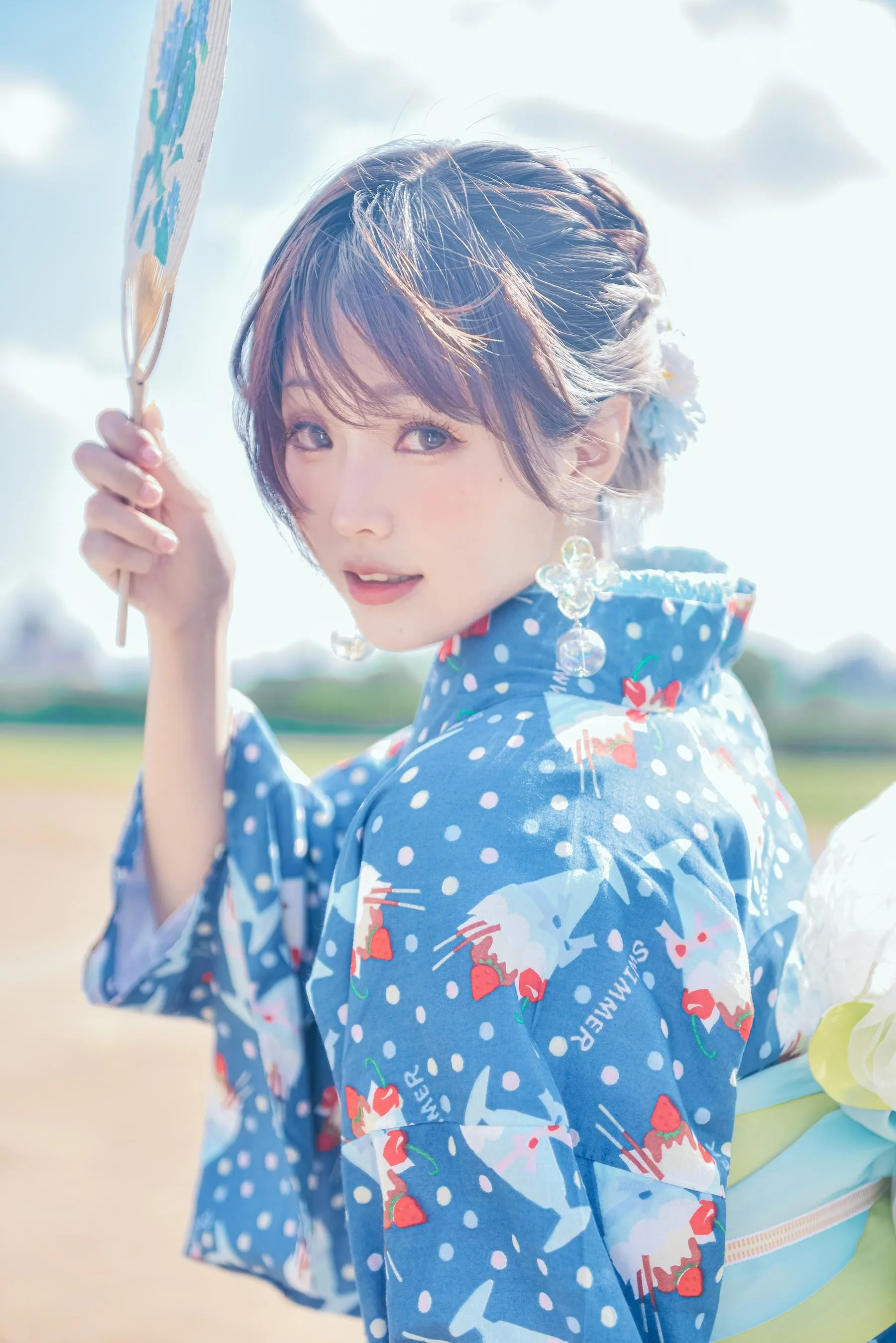 ElyEE子 – NO.119 2023.august A-聖代浴衣 Sundae Yukata [29P]插图5